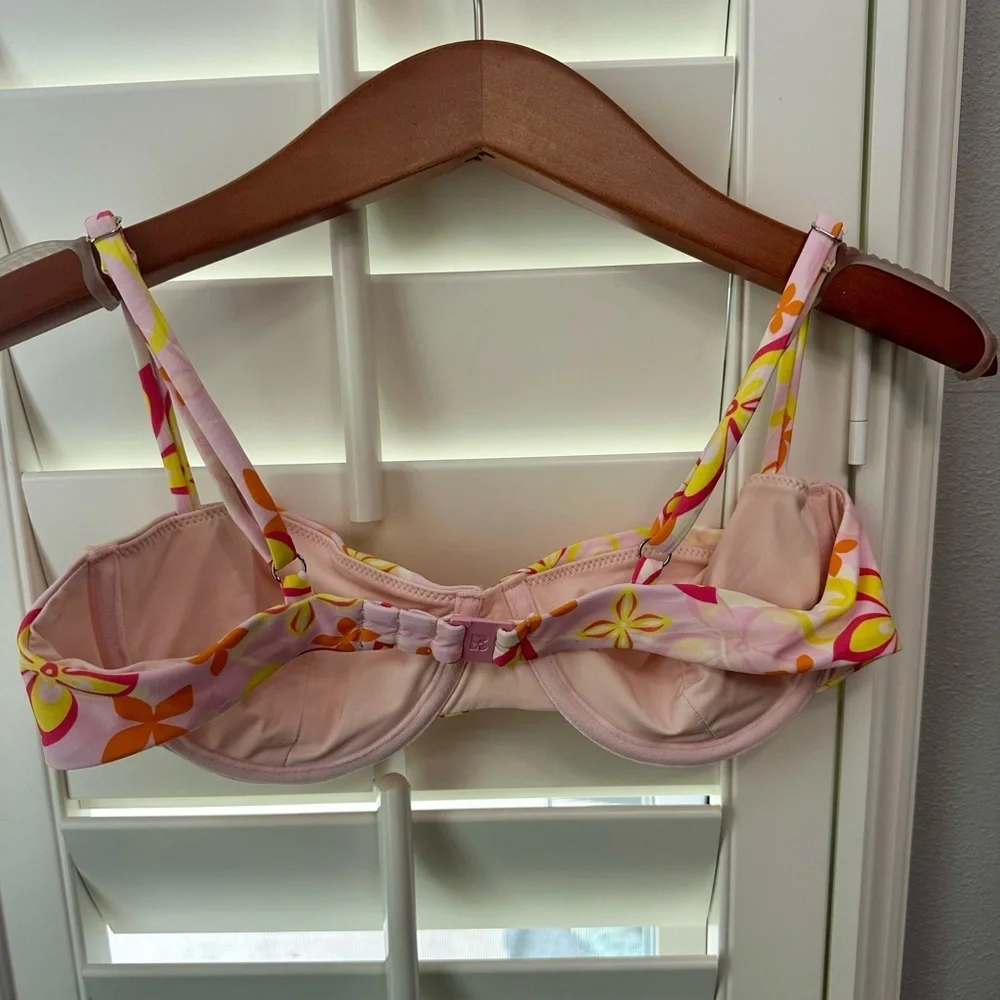 Vibrant Floral Bikini Top | NWOT | Blackbough - Picture 8 of 8